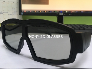 Il cinema ha usato 3d i vetri polarizzati lineari neri Imax Eeywear con la grande struttura