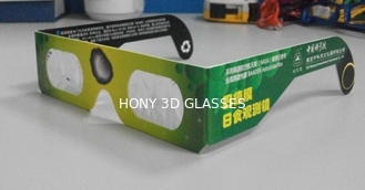 Vetri d'esame di carta di eclissi solare di vetro di Sun di vetro di eclissi solare di Eco/Hony 3d