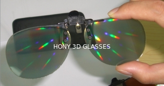 I vetri bianchi dei fuochi d'artificio del cinema 3D danneggiano la resistenza 0.06mm Lense
