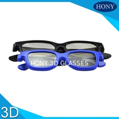 I vetri eliminabili 3D del cinema scherza la struttura con le lenti polarizzate circolare un uso di volta