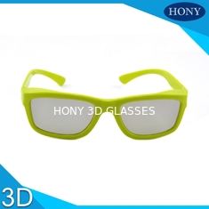 La circolare passiva di vetro usabili del cinema 3D ha polarizzato la struttura molle di occhiali