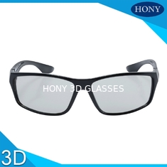 Anti occhiali polarizzati circolare passiva usati di molto tempo del cinema di vetro del graffio