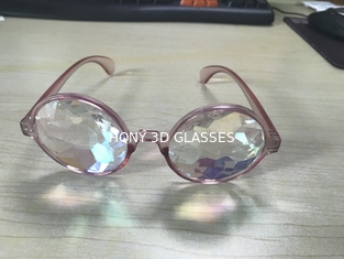 Più nuovo prodotto di plastica di Hony, vetri del caleidoscopio di Lense del fiore per il ballo Musice Fesvital