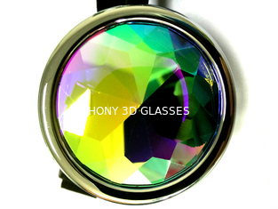 Struttura del pc di vetro del caleidoscopio degli occhiali di protezione Kg005 per la festa/festival di musica