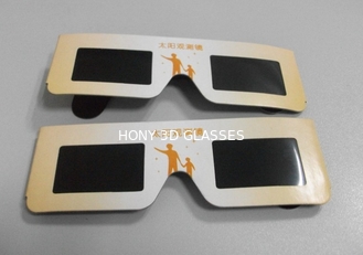 Occhiali occhiali eclissi solare eco-friendly per la visione di eclissi