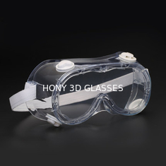 180 gradi medico che osservano gli occhiali di protezione di protezione degli occhi del PVC