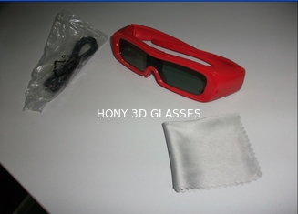 I vetri attivi universali dell'otturatore 3D della struttura di plastica del PC, vetri di IR durano