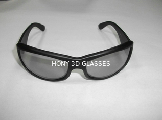 I vetri polarizzati lineari 3D di Imax con ispessiscono le lenti nel telaio di plastica