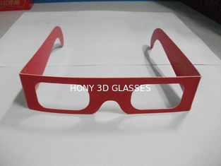 Lo spettro ha separato i vetri di carta 3D eliminabili per 3D l'immagine, dimensione di 143x37mm