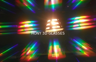 Vetri promozionali per i regali, vetri di plastica 3D di Hello Kitty della ragazza dei fuochi d'artificio 3D