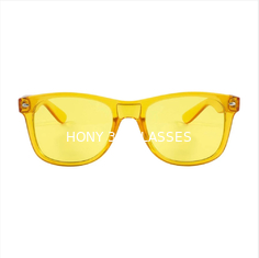 Contro gli occhiali da sole d'amplificazione della struttura del PC di umore degli occhiali da sole di Chakra di colore di UVA