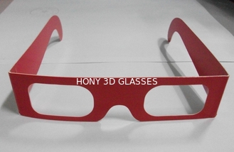 Colore rosso di vetro della carta 3D di profondità di intensità per l'immagine EN71 ROHS del disegno 3D