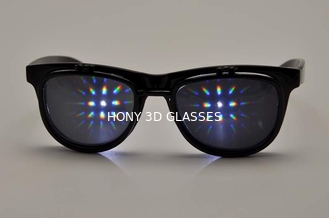 Fuochi d'artificio alla moda di diffrazione 3D di Wayfare che osservano gli occhiali di vetro