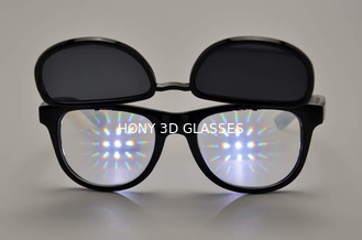 Fuochi d'artificio alla moda di diffrazione 3D di Wayfare che osservano gli occhiali di vetro