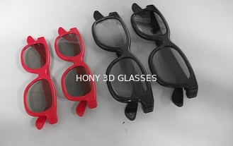 La circolare di plastica su ordinazione ha polarizzato i vetri di Reald 3D per i bambini o l'adulto
