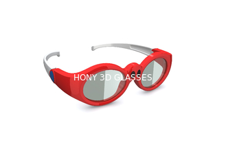 Occhiali attivi di vetro 3D di Xpand dell'anaglifo rosso, vetri dell'otturatore 3d per il pc