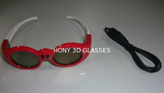 Vetri ultra chiari di collegamento 3D del DLP per i bambini con la struttura di plastica rossa