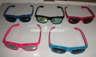 Più durevoli occhiali 3d di fuochi d'artificio laser e lenti con stile flip personalizzati